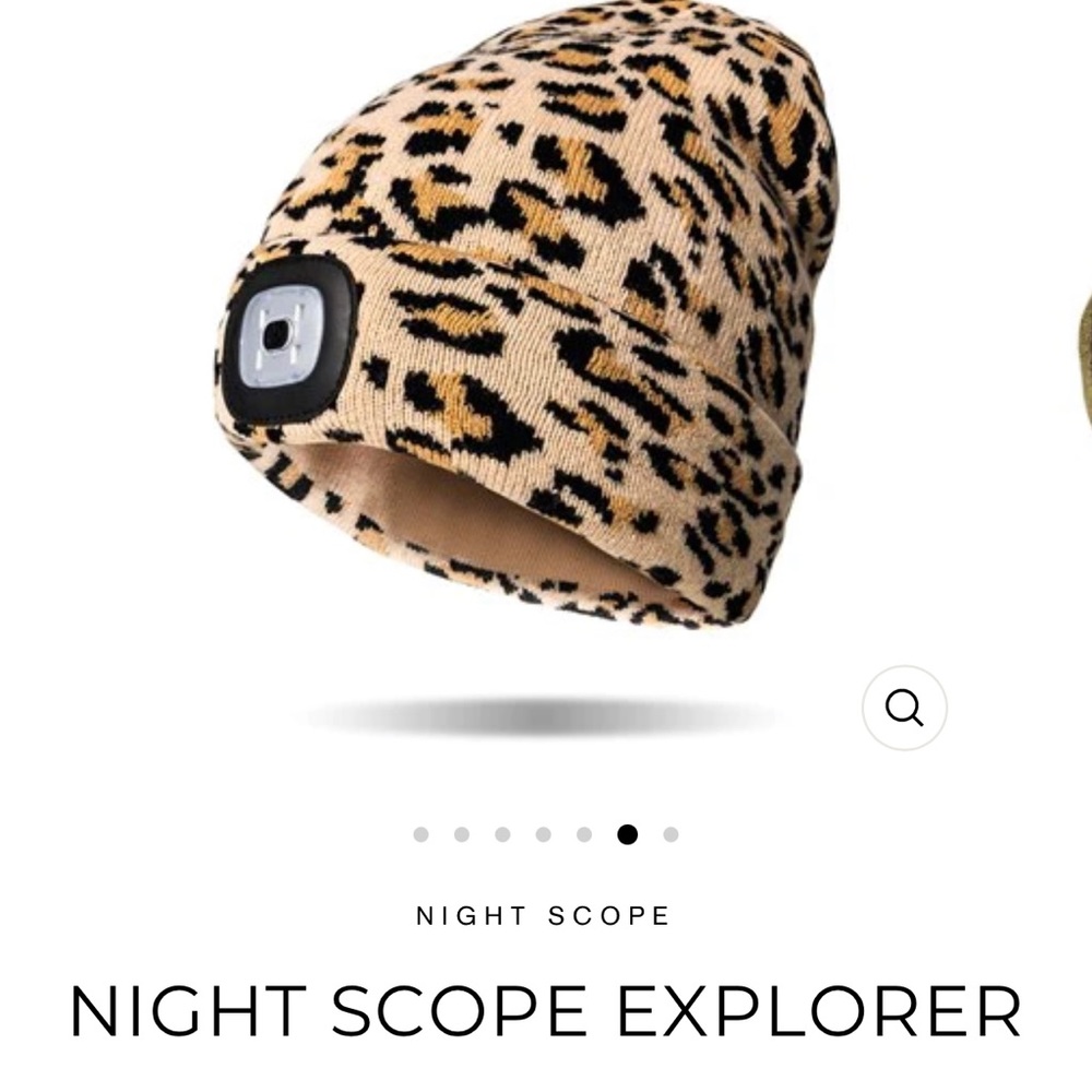 Night Scope Explorer’s Collection Rechargeable LED Beanie